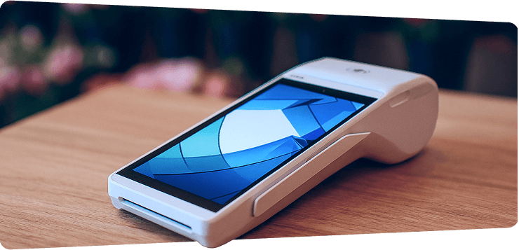 Wireless handheld POS device